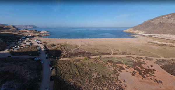 Playa el Playazo de Rodalquilar